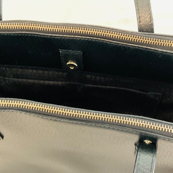 Kate Spade Black Leather Tote - Picture 6 of 16